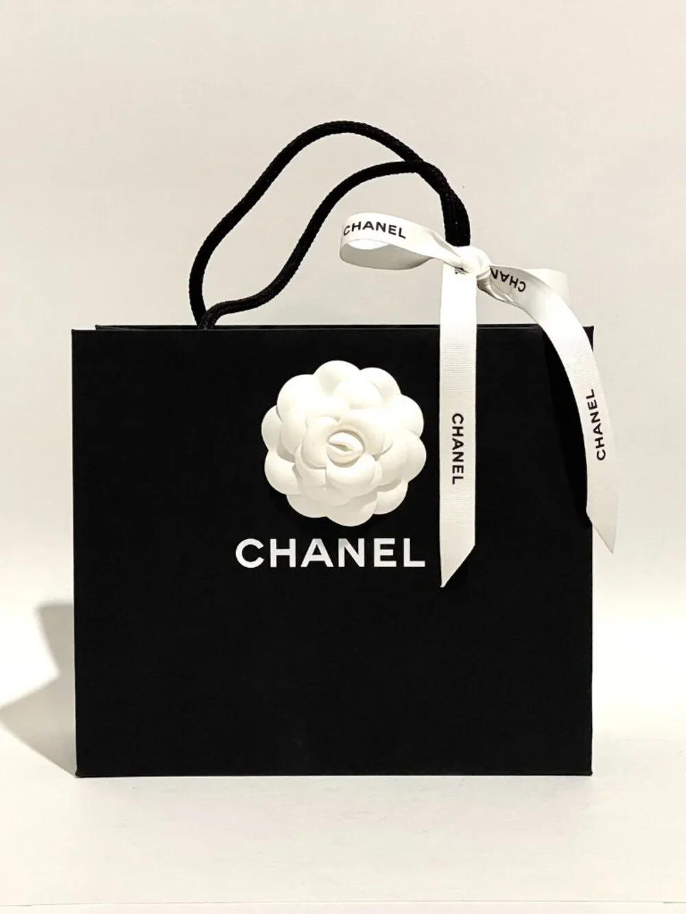 Authentic CHANEL Shopping Empty Paper Bag 8.5